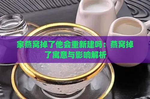 家燕窝掉了他会重新建吗：燕窝掉了寓意与影响解析