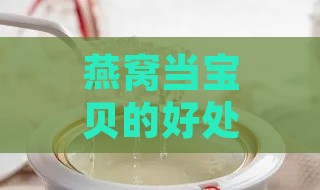 燕窝当宝贝的好处是什么意思：深度解析燕窝的价值与意义