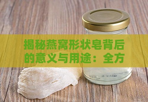 揭秘燕窝形状皂背后的意义与用途：全方位解析其独特设计与功效