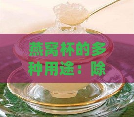 燕窝杯的多种用途：除了煮燕窝，还能煮哪些美食与饮品？