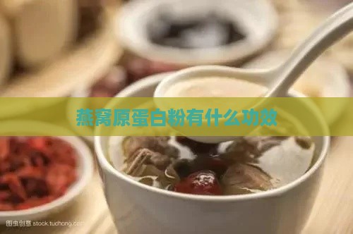 燕窝原蛋白粉有什么功效