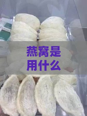 燕窝是用什么原材料做的