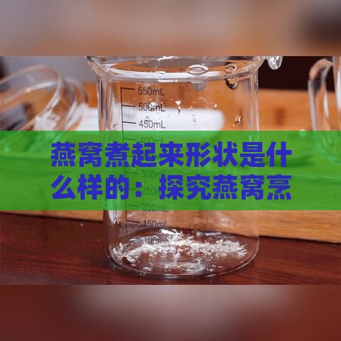 燕窝煮起来形状是什么样的：探究燕窝烹煮后的形态变化