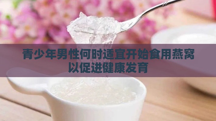 青少年男性何时适宜开始食用燕窝以促进健康发育