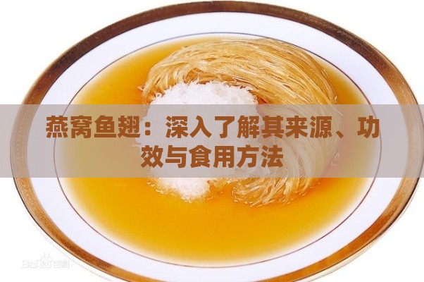 燕窝鱼翅：深入了解其来源、功效与食用方法