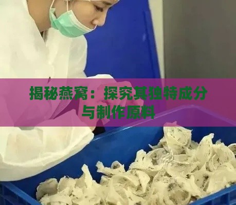 揭秘燕窝：探究其独特成分与制作原料