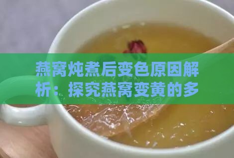 燕窝炖煮后变色原因解析：探究燕窝变黄的多种可能因素及其对策