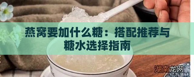 燕窝要加什么糖：搭配推荐与糖水选择指南