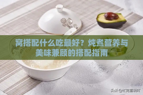 窝搭配什么吃更好？炖煮营养与美味兼顾的搭配指南