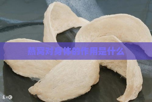 燕窝对身体的作用是什么