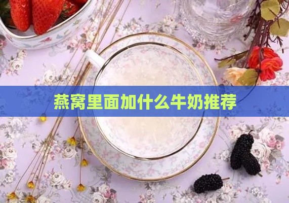 燕窝里面加什么牛奶推荐