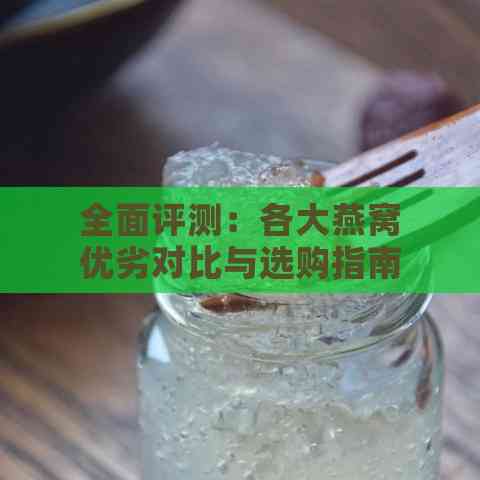 全面评测：各大燕窝优劣对比与选购指南