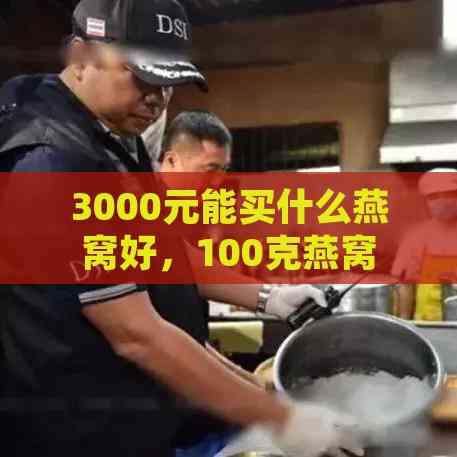 3000元能买什么燕窝好，100克燕窝价格如何及推荐口感佳的选择