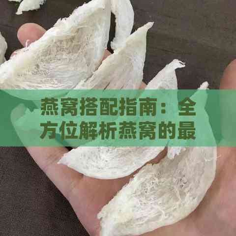 燕窝搭配指南：全方位解析燕窝的更佳食用伴侣与创意食谱