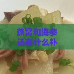 燕窝和海参还有什么补品一起吃最滋补，二者能同食吗？