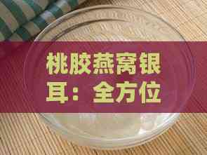 桃胶燕窝银耳：全方位解析功效、禁忌及食用注意事项