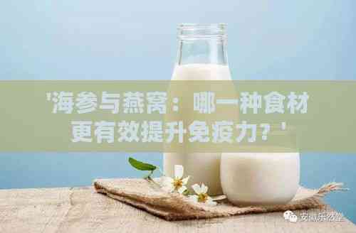 '海参与燕窝：哪一种食材更有效提升免疫力？'