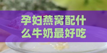 孕妇燕窝配什么牛奶更好吃：搭配与炖制方法及效果更佳食材推荐