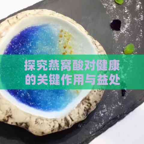 探究燕窝酸对健康的关键作用与益处