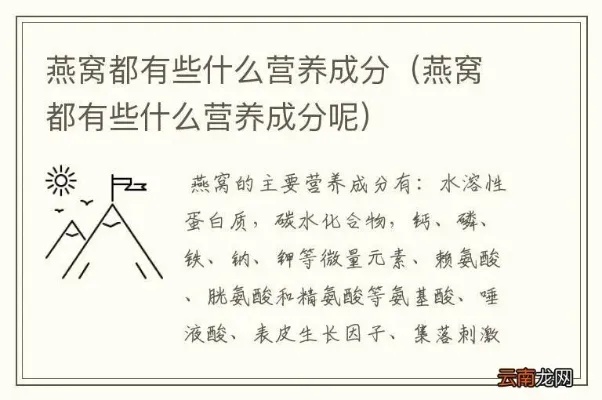 燕窝可用什么来代替营养