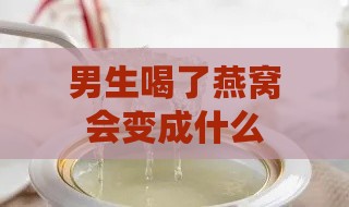 男生喝了燕窝会变成什么