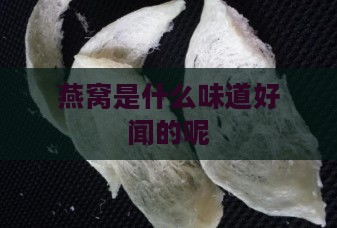 燕窝是什么味道好闻的呢