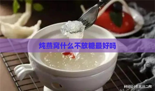 炖燕窝什么不放糖更好吗