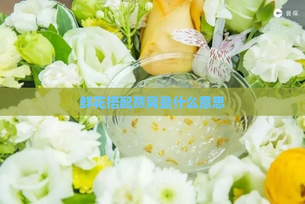 鲜花搭配燕窝是什么意思