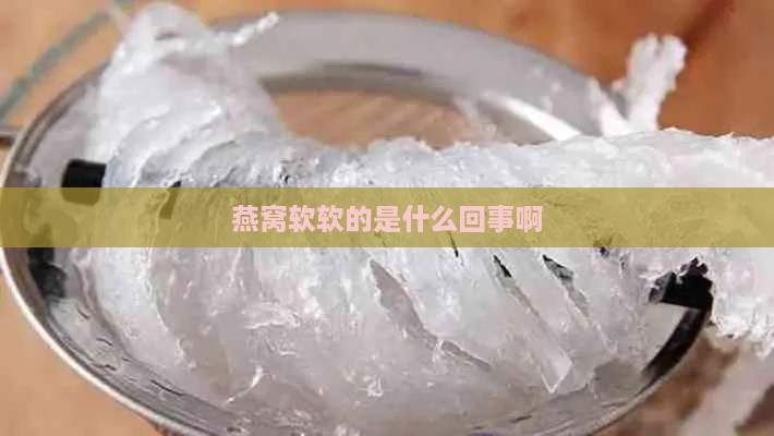 燕窝软软的是什么回事啊