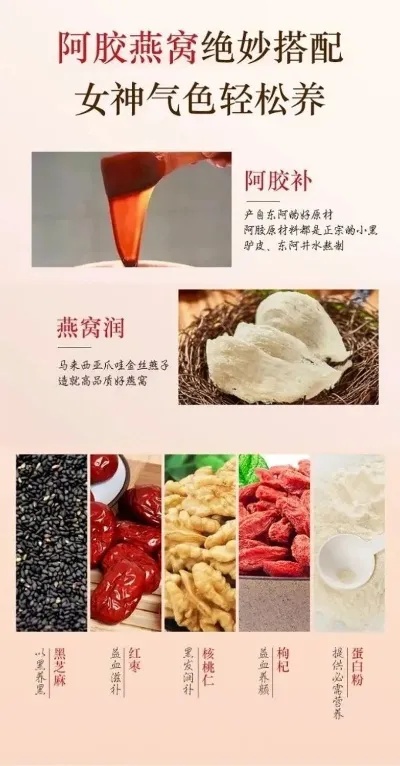 阿胶燕窝饮品什么作用好