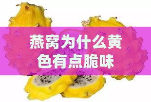 燕窝为什么黄色有点脆味