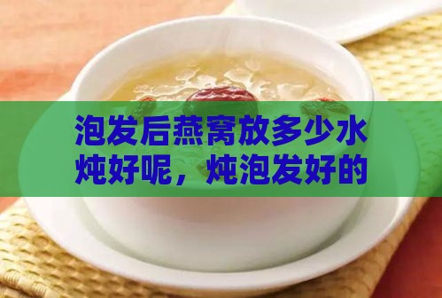 泡发后燕窝放多少水炖好呢，炖泡发好的燕窝水量及炖制时机探讨