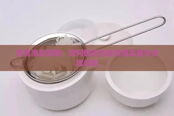 燕窝泡发指南：如何确定合适的泡发量与步骤详解