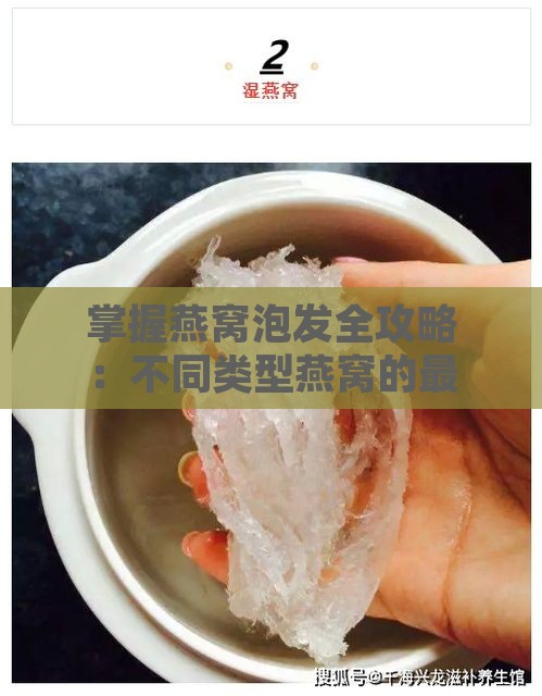 掌握燕窝泡发全攻略：不同类型燕窝的更佳泡发时长与技巧解析