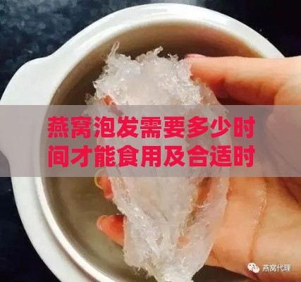 燕窝泡发需要多少时间才能食用及合适时长指南