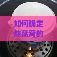 如何确定炖燕窝的水量：一盏燕窝炖制更佳水量指南