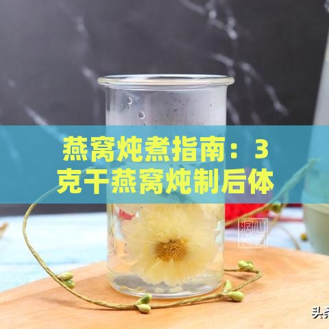 燕窝炖煮指南：3克干燕窝炖制后体积及适用毫升量解析