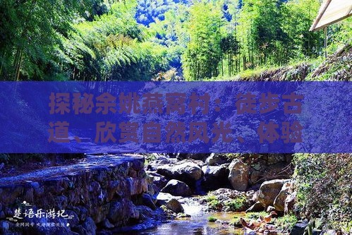 探秘余姚燕窝村：徒步古道、欣赏自然风光、体验古村魅力的一日游攻略