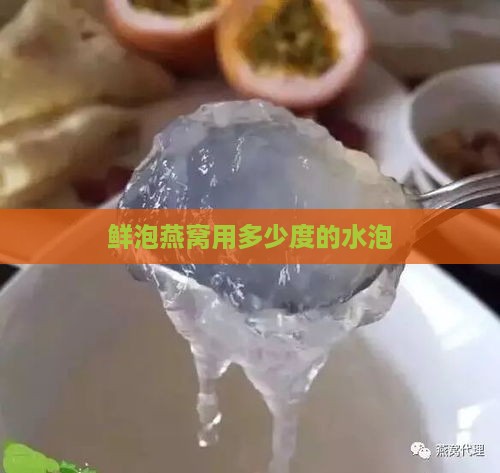 鲜泡燕窝用多少度的水泡