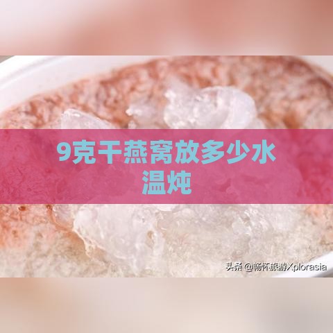 9克干燕窝放多少水温炖