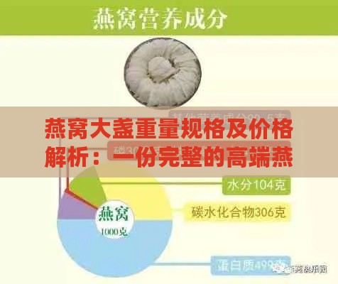 燕窝大盏重量规格及价格解析：一份完整的高端燕窝克重指南