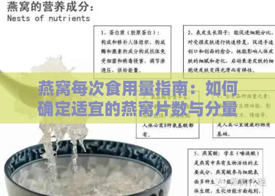 燕窝每次食用量指南：如何确定适宜的燕窝片数与分量